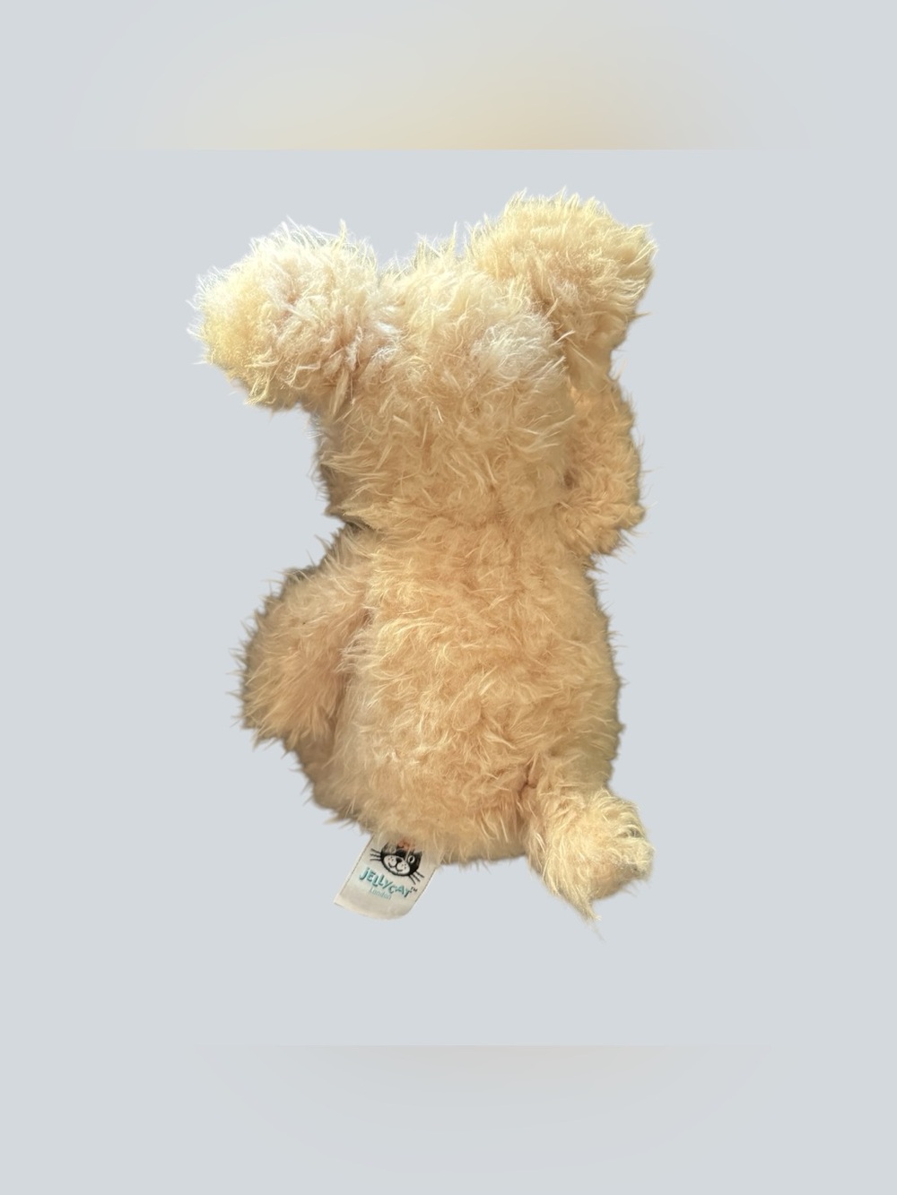 Jellycat "I am Medium Angora Puppy" Dog Plush Stuffed Animal Retired Tan Beige - Picture 4 of 10